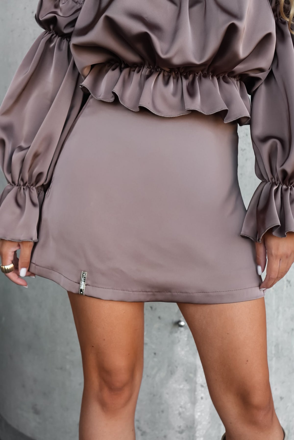 Spódnico spodenki LUNA SATIN La Monne fungo