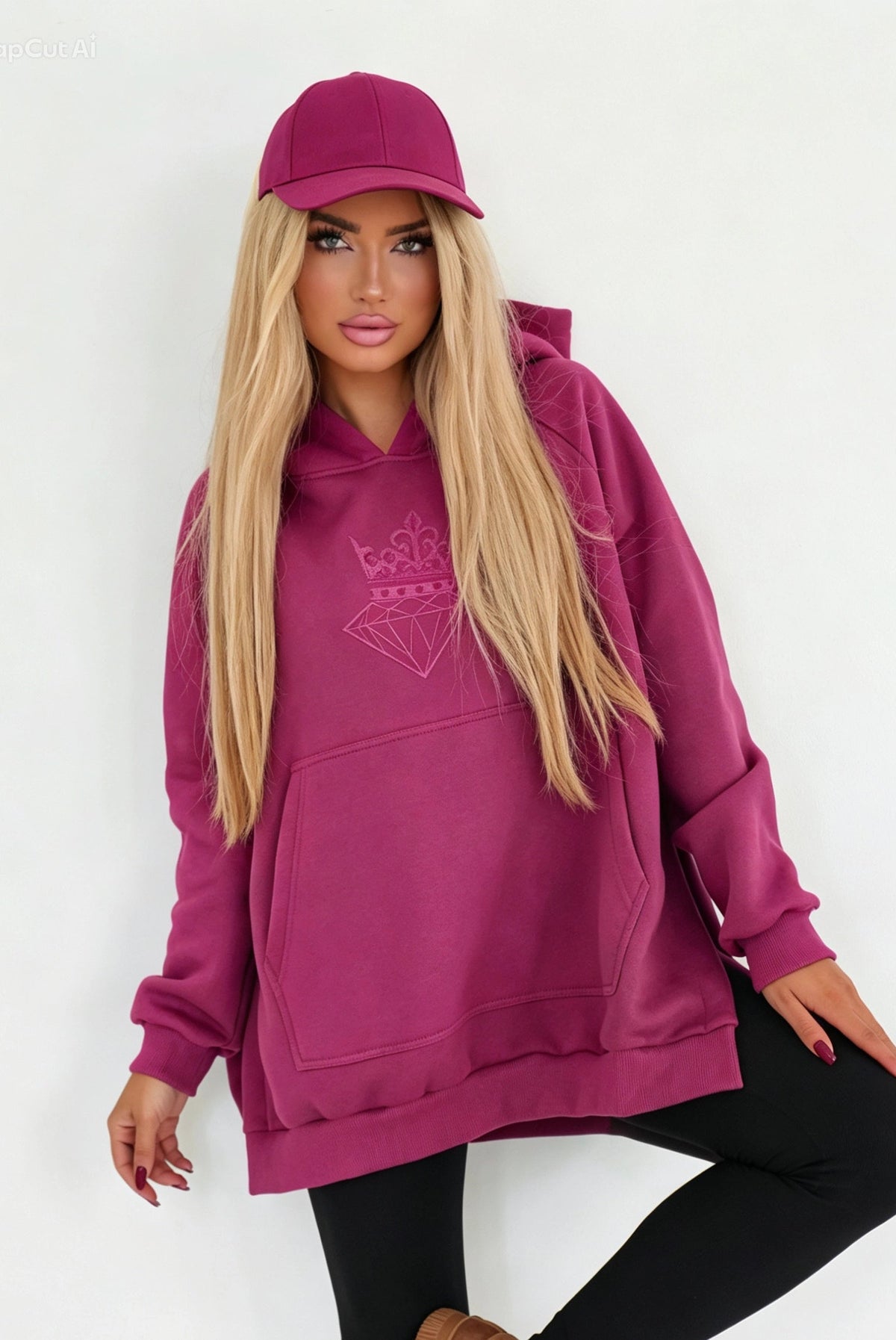 Bluza Letty Diamond Queen fuksja